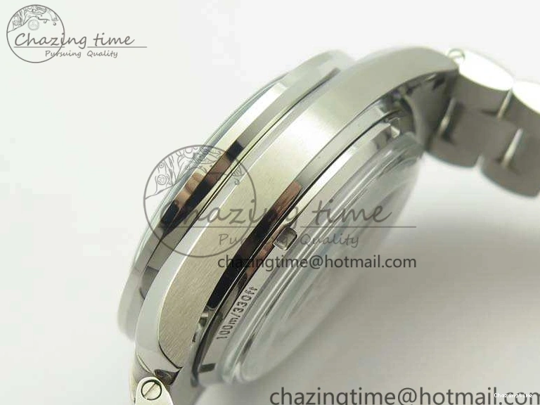 0306 TechFriendly SpeedMaster MoonWatch SS OMF 1:1 Best Edition Black Red Dial On SS Bracelet A9300 V 8092